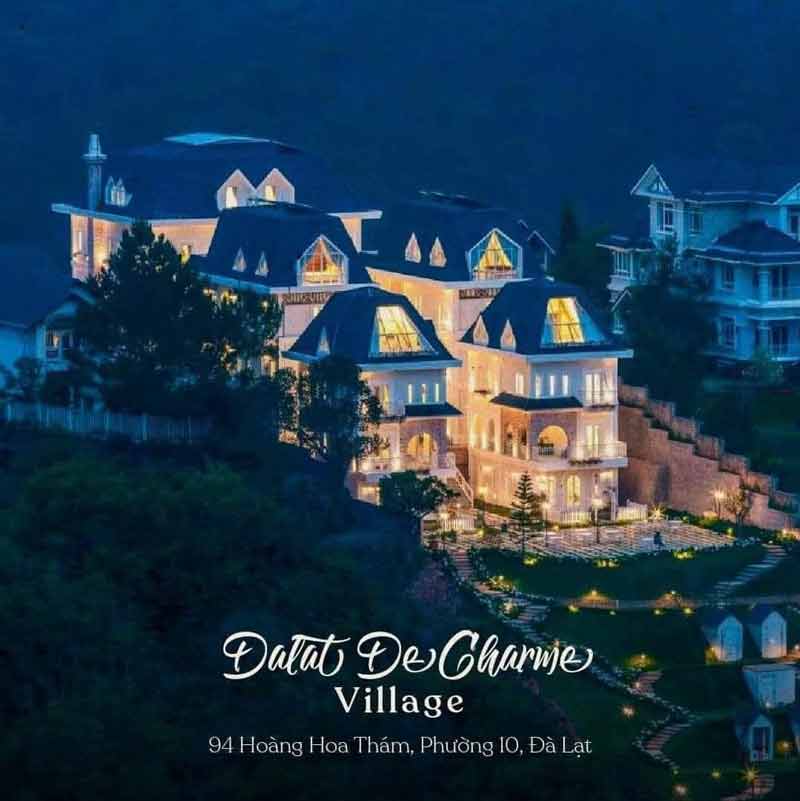 dịch vụ đặt phòng khách sạn tại đà lạt - Dalat De Charme Village