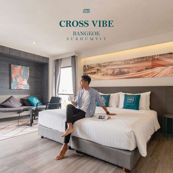 khách sạn giá rẻ tại thái lan - cross vibe bangkok sukhumvit