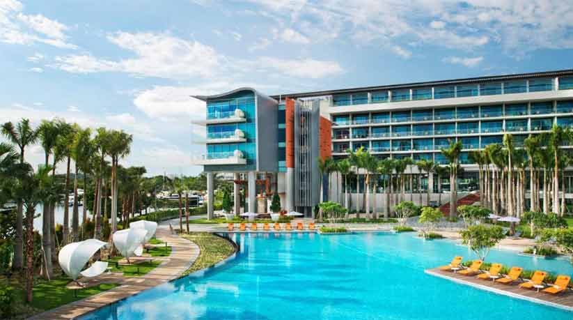 khách sạn có bể bơi tại đảo sentosa W Singapore - Sentosa Cove singapore