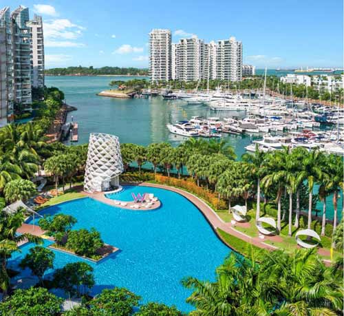 khách sạn giá rẻ tại đảo sentosa - w singapore