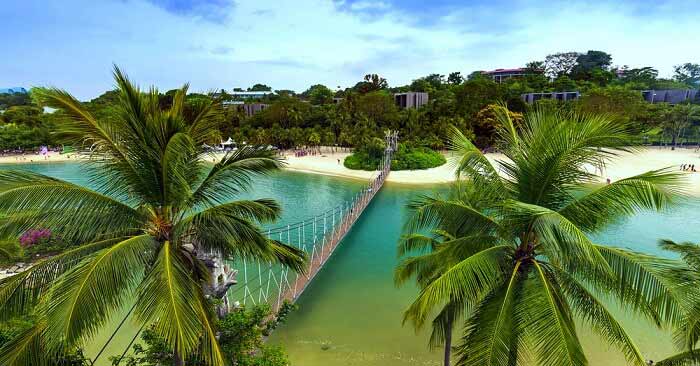 khách sạn giá rẻ tại đảo sentesa singapore gần Palawan Beach