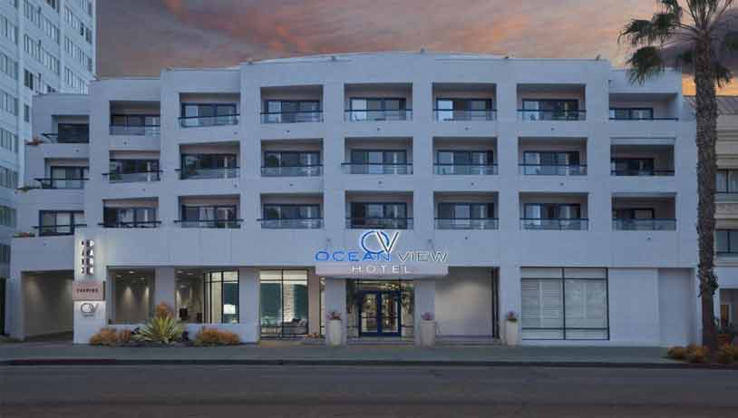 khách sạn giá rẻ tại santa monica los angeles mỹ- Ocean View Hotel