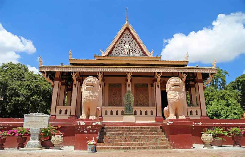 khách sạn giá rẻ ở phnome penh campuchia gần Chùa Wat Phnom