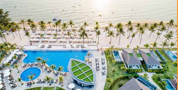 khuyến mãi novotel phú quốc resort trọn gói 2023 hồ bơi