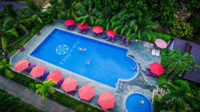 Tropicana Resort Phú Quốc hồ bơi ngoài trời