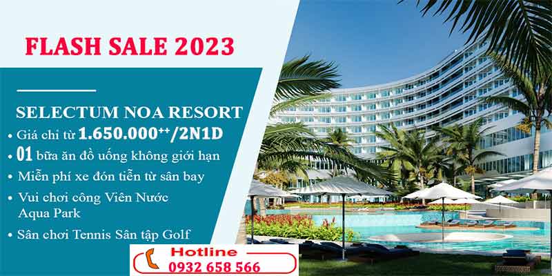 chương trình khuyến mãi giá phòng Khu nghỉ dưỡng Selectum Noa Resort Cam Ranh
