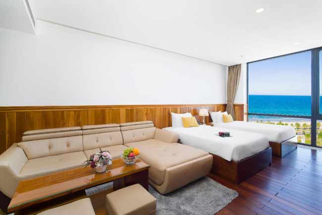 Sunny Ocean Hotel & Spa Đà Nẵng phòng suite family sea