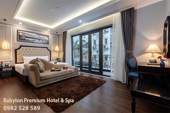 khách sạn cao cấp nhất hà nội Babylon Premium Hotel & Spa